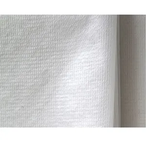 100% <span class=keywords><strong>polyester</strong></span> màu xám nhà máy trực tiếp bán buôn <span class=keywords><strong>sofa</strong></span> lót khâu trái phiếu vải rPet stitchbond không dệt vải - Product Image 4