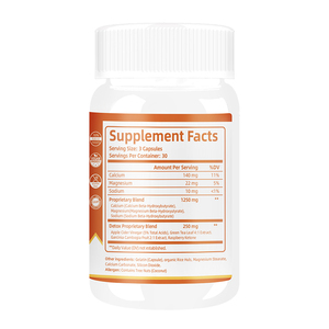 Vinaigre de cidre de pomme Keto avec logo personnalisé, force maximale, cétones exogènes, améliore l'énergie et la concentration, utilise les graisses, 60 capsules - Product Image 3