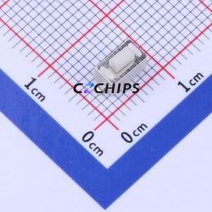 TS-1001T-AR05026 Tactile Switch SMD Switch Single Pole Single Throw Rectangle Button 2.6N Vertical Mount - Product Image 1