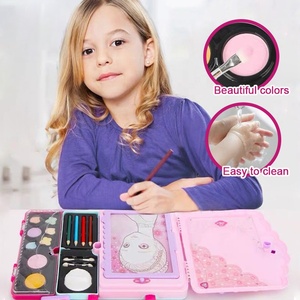 Enfants dessin jouet ensemble et enfant <span class=keywords><strong>maquillage</strong></span> Kit cosmétique bébé filles <span class=keywords><strong>maquillage</strong></span> <span class=keywords><strong>pour</strong></span> <span class=keywords><strong>8</strong></span> <span class=keywords><strong>ans</strong></span> filles avec poupées et autocollant - Product Image 3