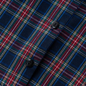 Rode geruite imitatie-strass overhemdkraag met parels, modieus herenmodel, natuurlijke steen, nep-kraag, t-shirt voor mannen, pastorale, klerikaal model - Product Image 5