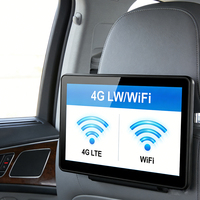 ODM Moniteur de voiture Android 11 pouces pour siège arrière avec 4G LTE, Wi-Fi, Bluetooth, GPS, double Type C et écran anti-reflet pour véhicules
