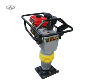 Hot Sale Portable Hand Held Hydraulic Press Engineering Vibrating Earth Rammer Ground Manual Rammer Machine Wholesale Price