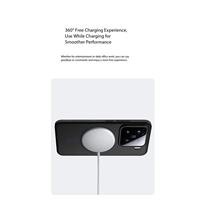 Chargeur sans fil magnétique MIJIA 25W, charge rapide, pour chevet et bureau, fin et portable pour les voyages, compatible avec câble Type C
