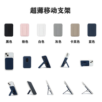 Dompet Magnetik Penyangga untuk iPhone, Elastis, Berlapis Premium, Berkualitas Tinggi, Cerdas, Solid, Modern, Lembut, Terbaik, Multi-Sudut