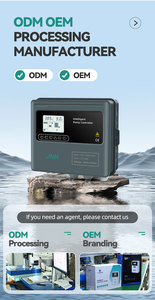 Contrôleur de pompe triphasé et monophasé avec écran LCD, démarreurs de <span class=keywords><strong>moteur</strong></span> 0,75-18,5 kW avec protection contre la marche à sec et les courts-circuits - Product Image 3