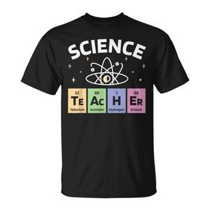 Camiseta con símbolo del elemento de la tabla periódica para profesores de ciencias, unisex, talla para adultos - Product Image 1