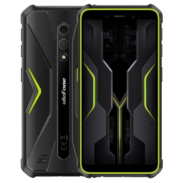 Ulefone Armor X12 Pro Rugged Phone IP68/IP69K 5.45'' Android 13 Octa Core Helio G36 LTE GSM 13MP Camera 4+64GB NFC Google Play