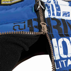 Capa Azul Saint-Malo con Arnés S 33 cm Ropa para Mascotas - Product Image 3