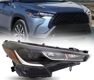 Conjunto de Faros LED de Repuesto para <span class=keywords><strong>Toyota</strong></span> <span class=keywords><strong>Corolla</strong></span> <span class=keywords><strong>Cross</strong></span> LE Hybrid <span class=keywords><strong>S</strong></span>/SE <span class=keywords><strong>2022</strong></span> 2023 2024, Faro Delantero 81110-0A230 - Product Image 1