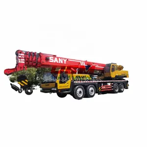 Sử dụng Sany stc750 75 tấn xe tải di động cần cẩu để bán/Sử dụng 50 tấn 55ton 75ton 80ton Sany stc550 stc800 giá rẻ hơn Trung Quốc cần cẩu