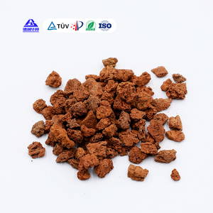 Grandes Roches de Lave, <span class=keywords><strong>Pierre</strong></span> <span class=keywords><strong>Volcanique</strong></span> 100% Naturelle, Basalte Rouge et Noir, Durable, Écologique pour la Décoration Extérieure d'Hôtels - Product Image 3