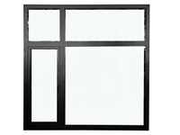 Ventana Abatible de Aluminio con Rotura de Puente Térmico y Marco Delgado Penjoy para una Vista Panorámica Moderna