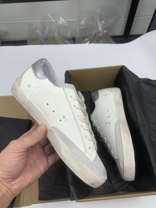 Productos para Dropshipping 2026 Golden Star, Zapatos Blancos para Hombre, Zapatillas de Lujo Premium Transpirables con Cordones - Product Image 4