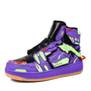 Baskets de créateur décontractées pour homme Tendances de la mode Street Dance Can Shape High-Tops Shoes Changeable <span class=keywords><strong>Hip</strong></span>-<span class=keywords><strong>hop</strong></span> Shoes Manufacturers Custom - Product Image 5