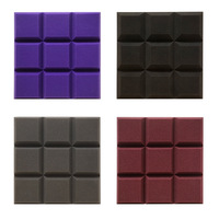 Mousse phonique en polyuréthane Oem Odm Matériau d'insonorisation Isolation acoustique Studio Fort Auto-adhésif Facile à installer