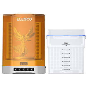ELEGOO Mercury Plus V3.0 Max 230mm * 135mm * 260mm <span class=keywords><strong>2</strong></span> en 1 double options de nettoyage Machine de lavage et de séchage - Product Image 1