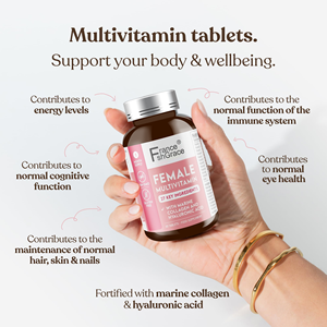 Meilleures Comprimés Multivitaminés Quotidiens <span class=keywords><strong>pour</strong></span> Femmes avec Vitamines <span class=keywords><strong>pour</strong></span> l'Immunité et l'Énergie, Sans Gluten, 60 Comprimés - Product Image 4