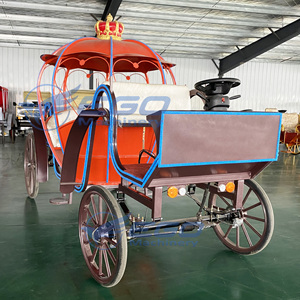 Chariot de Noël Édition Limitée Confortable pour Mariages Européens et Visites Touristiques, Chariot Citrouille Électrique pour Visites Touristiques - Product Image 5