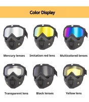 Masques de sport en gros pour la moto et le ski, lunettes de protection individuelle pour les fêtes et les événements