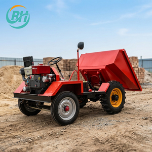 Camion benne automatique haute performance pour charges lourdes, neuf, 4 roues motrices, mini-transporteur 4x4 puissant, moteur 18HP/22HP/25HP - Product Image 2