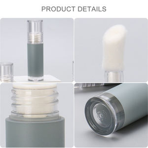 Conteneur de gloss à lèvres vide de luxe avec logo personnalisé, design luxueux, forme unique, recyclable, PETG, tubes en plastique pour rouge à lèvres de 5,5 ml - Product Image 3