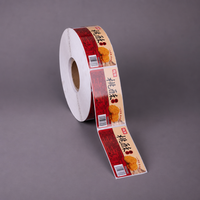 Étiquettes autocollantes imprimables pour bocaux, étanches, résistantes à l'huile, en PVC, avec estampage à chaud et gaufrage, pour bouteilles