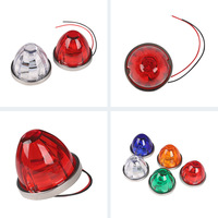Feu de gabarit LED en forme de pastèque 10-30V pour camion, remorque, bus, bateau – Kit de montage facile avec plusieurs couleurs