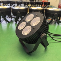 Éclairage de scène professionnel 4x50W blanc chaud/blanc froid, projecteurs LED COB fins, yeux de blinder, contrôlés DMX512, indice de protection IP33, Ra95