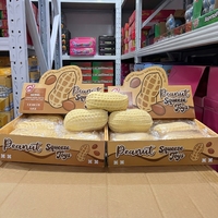 Jouets à presser en forme d'arachide en gros, super doux, anti-stress, jouet sensoriel à remontée lente, forme mignonne pour enfants