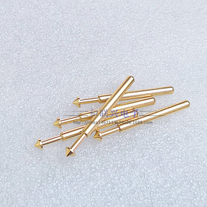 Sonde de test plaquée or P189 E, pointe conique parapluie, broche à ressort 3,16 mm, pièce d'instrument haute intensité - Product Image 1