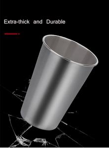 2020 estilo taza de acero inoxidable Oficina cerveza jugo de otoño-prueba tazas con tapa - Product Image 5