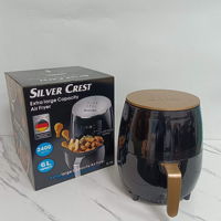Four à friture à air chaud intelligent avec technologie de circulation d'air chaud et grande capacité de 5 L pour une friture saine