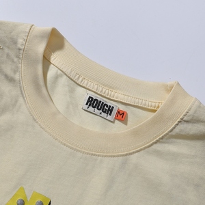 Camiseta de <span class=keywords><strong>Hombre</strong></span> Estilo Americano High Street, con Estampado de Letras, <span class=keywords><strong>Ropa</strong></span> con Agujeros, Marca de Lujo <span class=keywords><strong>Hip</strong></span> <span class=keywords><strong>Hop</strong></span>, Camisetas Rough Play <span class=keywords><strong>para</strong></span> <span class=keywords><strong>Hombre</strong></span> - Product Image 3