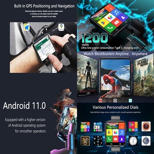 S998 New 4G <span class=keywords><strong>Android</strong></span> Thông Minh Đồng Hồ Màn Hình Lớn 3 + 32G 2 Máy Ảnh Sim Thẻ Wifi Không Dây Cuộc Gọi Chơi Âm Nhạc Video GPS Thông Minh Đồng Hồ - Product Image 5