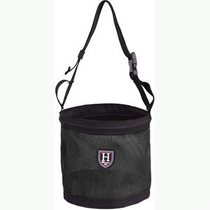 Muestra gratuita: Bolsa de alimento para caballos, muserola resistente con correa ajustable, almohadilla cómoda para el cuello, almohadilla para la nariz y malla de doble fondo impermeable. - Product Image 3