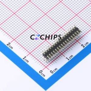 XDZ127-2-17-S-1.0-G1 Pin Header SMD,P=1.27mm Connector 2x17P 1.27mm Pin Header Vertical Mount - Product Image 2