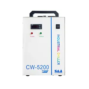 High efficiency cw-5200 industrial air cooled water chiller