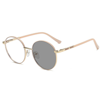 Nouvelle Arrivée Monture de Lunettes Photochromiques Classiques Carrées à Monture Complète UV400 Anti-Lumière Bleue Lunettes Optiques pour Femmes Lunettes de Transition