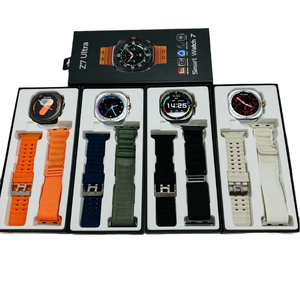 2025 Z7 Siêu Thông Minh Đồng Hồ Cho Tập Thể Dục Chất Lượng Cao <span class=keywords><strong>Android</strong></span> Hoạt Động Amoled Từ Không Thấm Nước Longlasting Ban Nhạc Cao Su Cho Thể Thao - Product Image 1