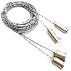 1,5mm sistema de iluminación suspender luces LED de <span class=keywords><strong>alambre</strong></span> de <span class=keywords><strong>acero</strong></span> con techo archivo adjunto - Product Image 2