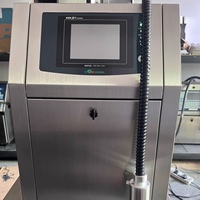 طابعة KGK CCS3000L CIJ مستعملة موثوقة - طباعة رموز ثنائية الأبعاد لخطوط تعبئة المواد الكيميائية اليومية