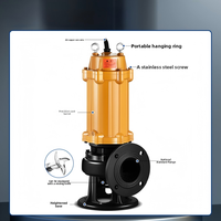 Moteur portable à entraînement fileté 0,75 kW 22 kW, carter en fonte, haute pression, pour transfert de déchets solides, drainage agricole rural, eaux usées submersibles
