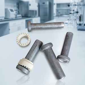 <span class=keywords><strong>Connecteur</strong></span> de cisaillement de type <span class=keywords><strong>Nelson</strong></span>, <span class=keywords><strong>goujon</strong></span> de soudure en acier au carbone avec embout en céramique - Product Image 5