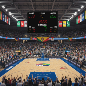 Nouveau 2026 CHEETIE CP23 Contrôleur Sportif de Qualité Supérieure pour Tableau de Score de Basketball d'Occasion pour Hommes et Équipes Universitaires à Vendre - Product Image 4