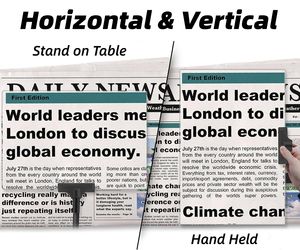 عدسة كبيرة لصفحة كاملة 3X عدسة فريسنل ورقة مكبرة متميزة للقراءة - Product Image 4