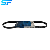 DAYCO 4PK795 Sabuk Poly-V EPDM untuk DACIA FIAT FUSO HYUNDAI INFINITI MITSUBISHI 5040313 117208309R 46555452 ME241667 9771326300