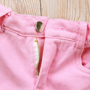 Ensemble pantalon et chemise en coton rose vif pour bébés filles, vente en gros, provenance Chine - Product Image 6