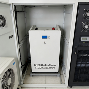 Module de batterie LiFePO4 mural 10,24 kWh 51,2 V 200 Ah pour grand système solaire domestique avec BMS - Product Image 4