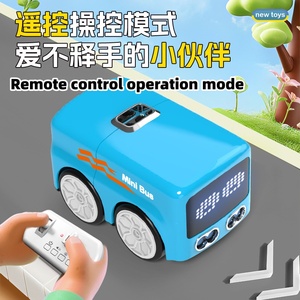 Nuevo Autobús de Juguete de Plástico con Control Remoto por Gestos Mágicos, Funciona con Pilas, con Evitación de Obstáculos, para Niños, para Gatear, Aprender y Desarrollar Habilidades Sensoriales - Product Image 5